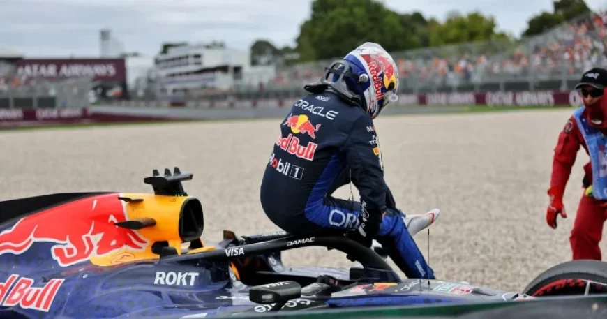 Max Verstappen Crash Cause in Australian GP Qualifying Revealed