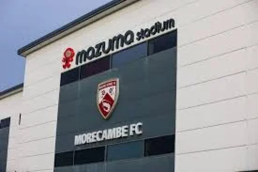 Morecambe Fc placed under embargo as morecambe fc hit with National League sanction