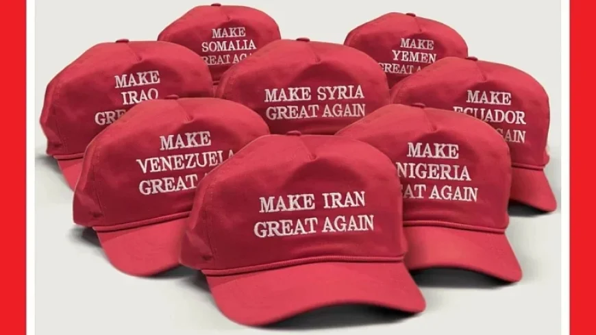 Time Magazine Cover sparks backlash as eight countries replace MAGA slogan