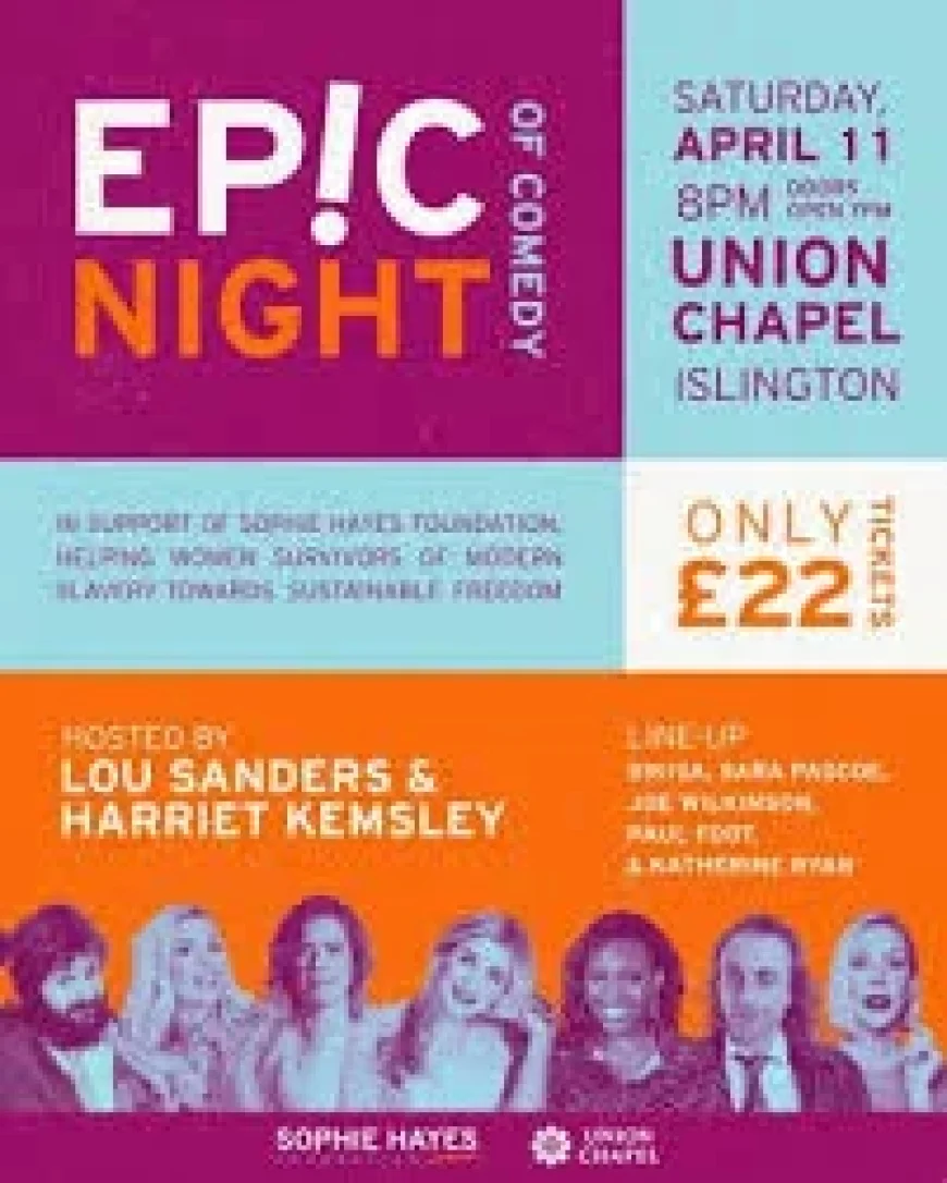 Sara Pascoe Presence Reveals a Double Spotlight: Charity Gig and New Battersea Festival