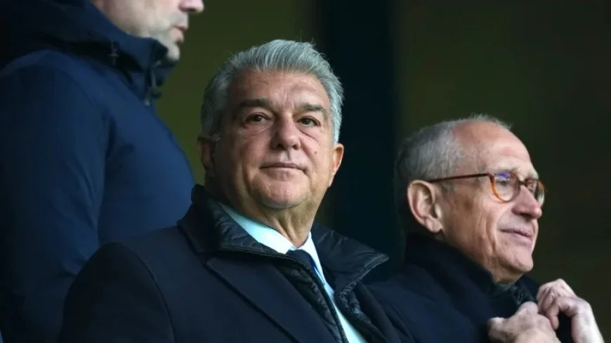 A historic stroke of luck! Barcelona Fc president accuses rival of favoritism even as club rises in Europe