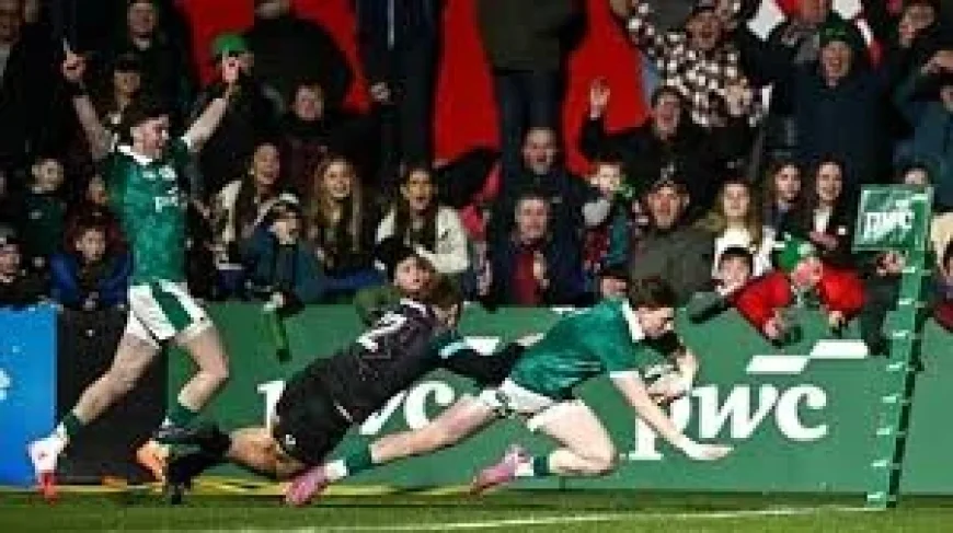 Ireland U20 V Wales: Young Irish Side Chase a Triple Crown After High-Scoring Night in Cork