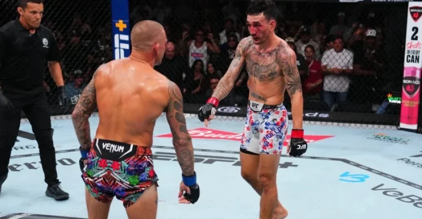 Max Holloway Reveals Love for Signature UFC ‘Point Down’ Move