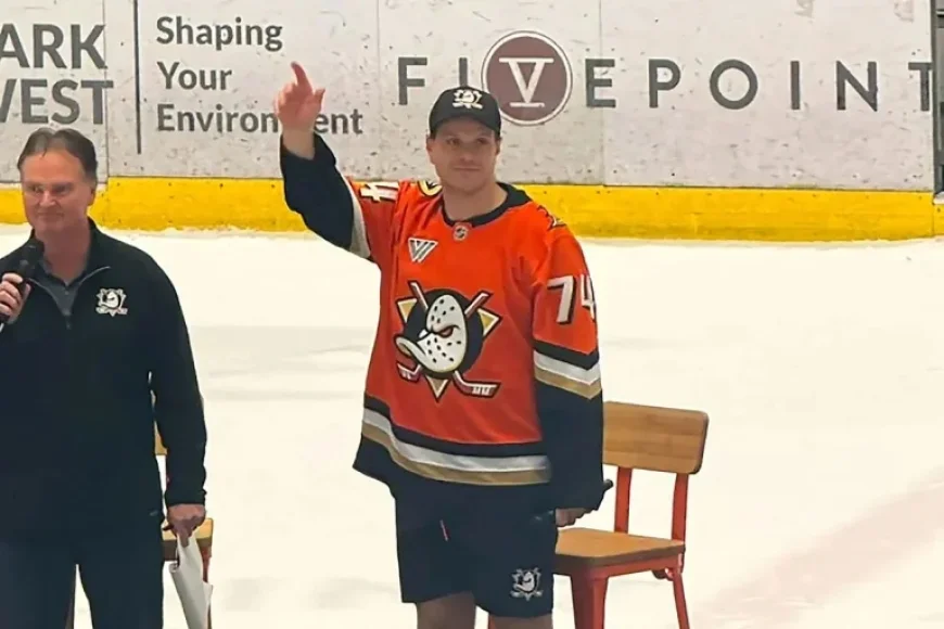 John Carlson Debuts in Anaheim Ducks Uniform After Eventful Day