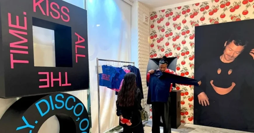 Explore Harry Styles’ ‘Kiss All The Time, Disco Occasionally’ Pop-Up Guide