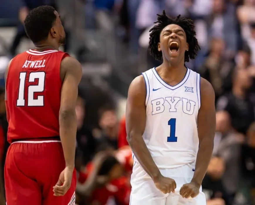 BYU Shocks No. 10 Texas Tech with 82-76 Victory