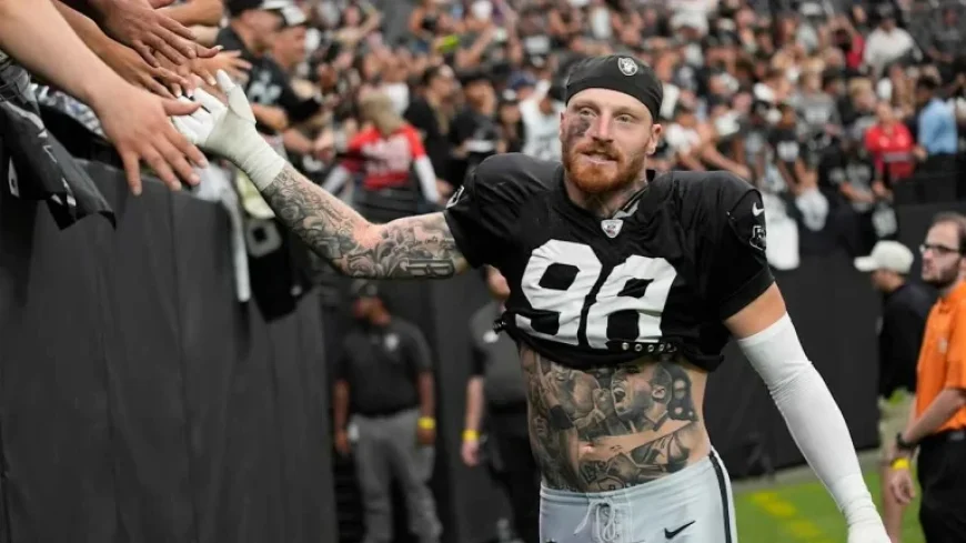 Maxx Crosby Discusses Trade from Las Vegas to Baltimore Ravens