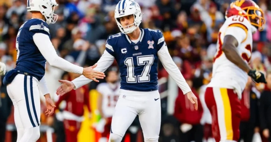 Dallas Cowboys Secure Kicker Brandon Aubrey with Second-Round Tender