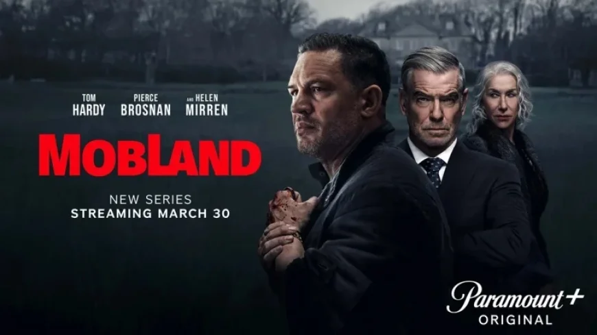 Mobland set rocked by explosive stunt as Pierce Brosnan smoulders on set