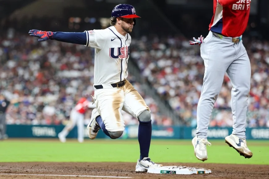 USA 9, Great Britain 1: Kyle Schwarber's 427-Foot Bomb Breaks it Open, Team USA Stays Perfect at 2-0 — Mexico Awaits Tonight