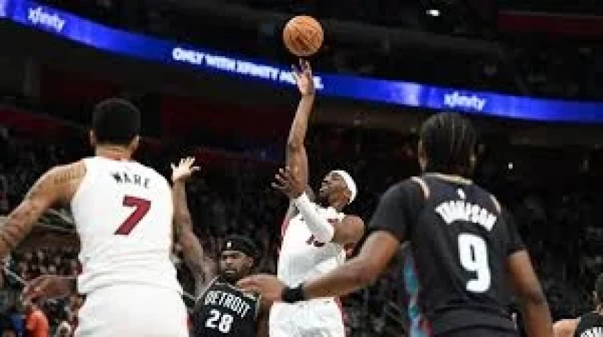 Pistons Vs Heat at 6 p.m. ET: Detroit tries to halt the slide as Miami’s surge builds