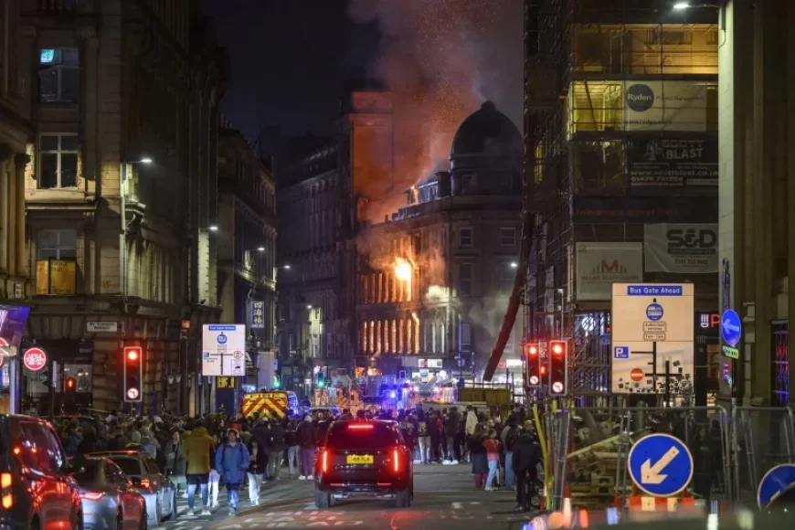 Glasgow Fire at Vape Shop Shuts Scotland’s Busiest Station Despite No Casualties