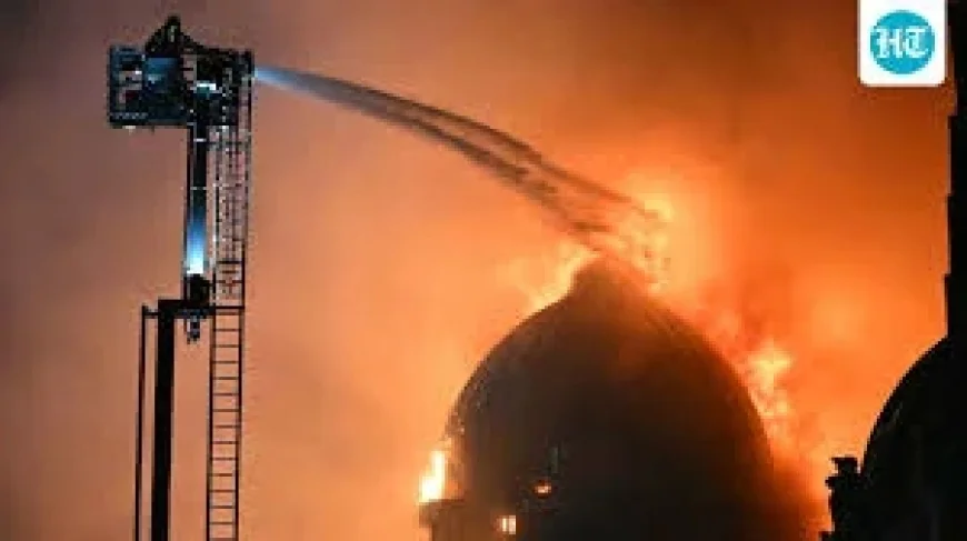 Glasgow Fire after partial collapse at Central Station hub