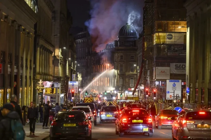 Glasgow fire exposes fragile Victorian station as dome collapses amid major disruption