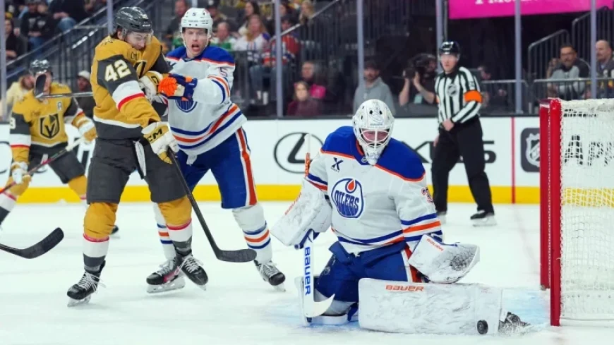 Kasperi Kapanen seals 4-2 win as Oilers beat Golden Knights in Las Vegas