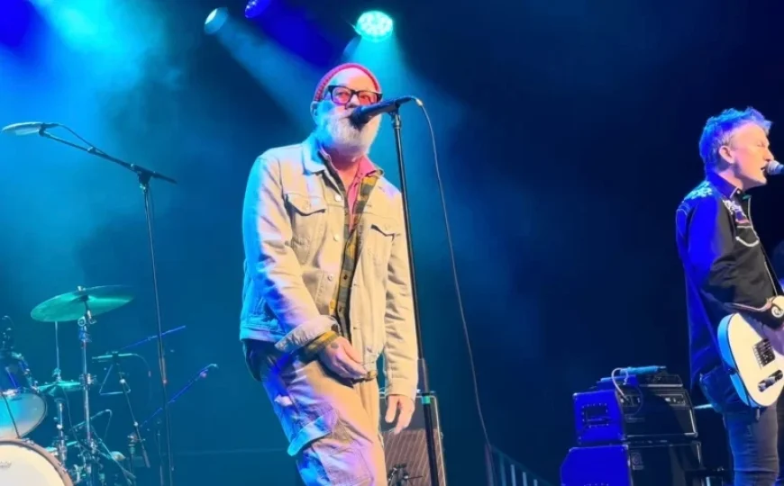 Michael Shannon and Jason Narducy’s R.E.M. tribute draws Michael Stipe for rare onstage return — and raises the reunion question again