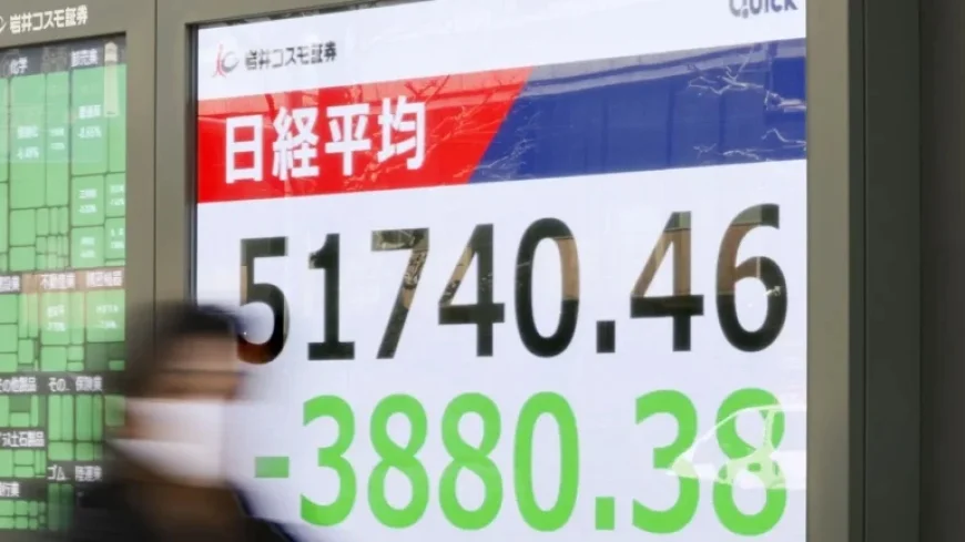 Global Stocks Fall as Iran Conflict Drives Up Oil Prices