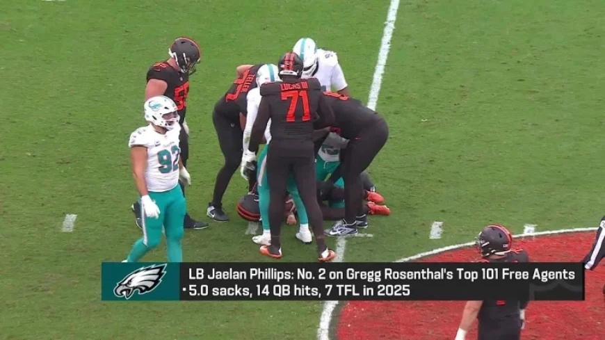 Jaelan Phillips and the Eagles’ Free-Agency Contradiction: A Priority Walks Out as the Clock Starts