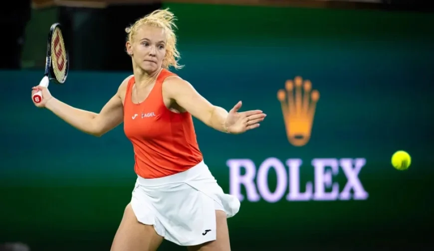 Siniakova and the 208-minute test: one win, two bodies pushed to the edge in Indian Wells