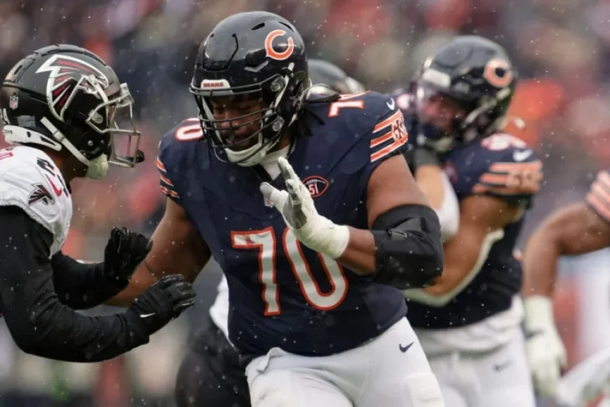 Braxton Jones re-signs with Bears as 2025 approaches, signaling a short-term pivot at left tackle