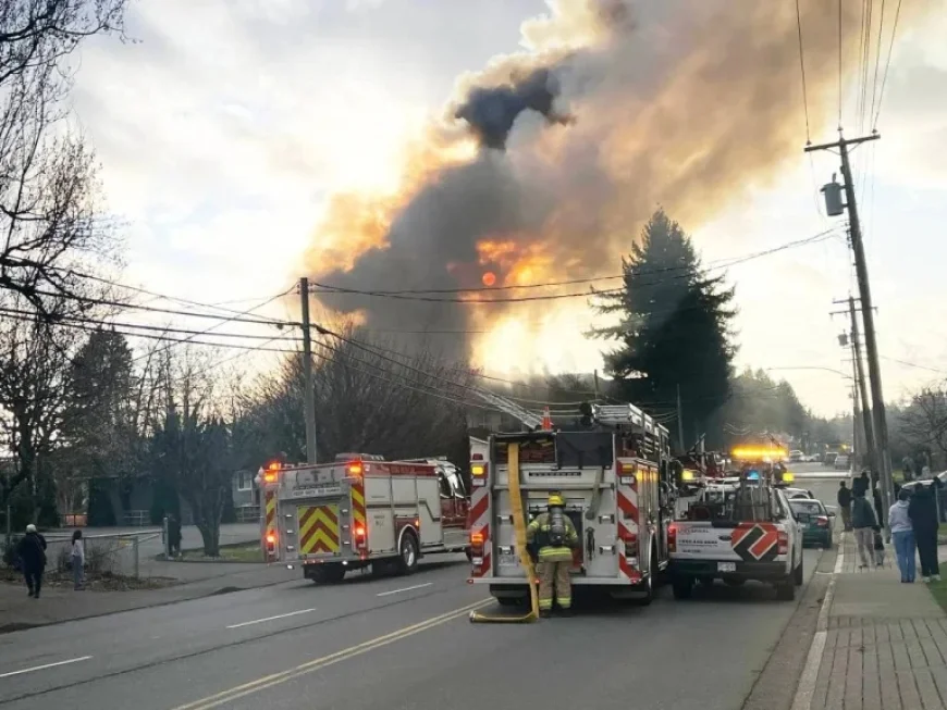 Mission Fire Engulfs Seniors Complex on 7th Avenue; Residents Evacuated