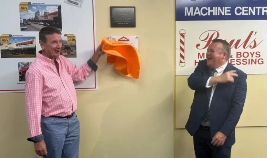 Campbelltown Tafe and a Family’s Living History: Downes Tribute Unveiled in Downtown Plaza