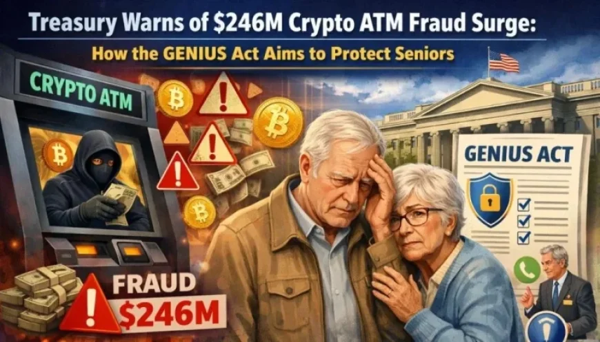 Bitcoin Atm Surge Masks a Senior Financial Crisis, Treasury Report Reveals