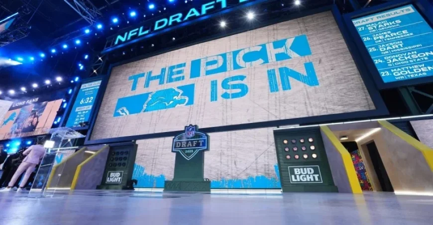 Complete 7-Round NFL Draft Order: Detroit Lions’ 9 Pick Positions Revealed