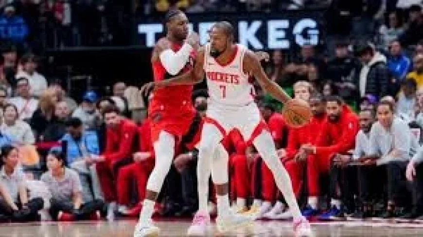 Rockets Vs Raptors: Amen Thompson’s late surge and a defense under the microscope