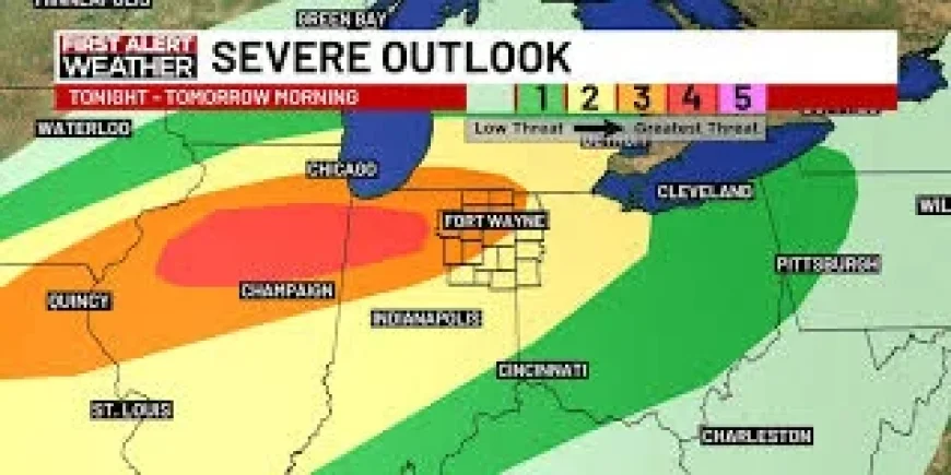 Weather Radar: First Alert Day Brings Tornado Watches and a Spinning Cell