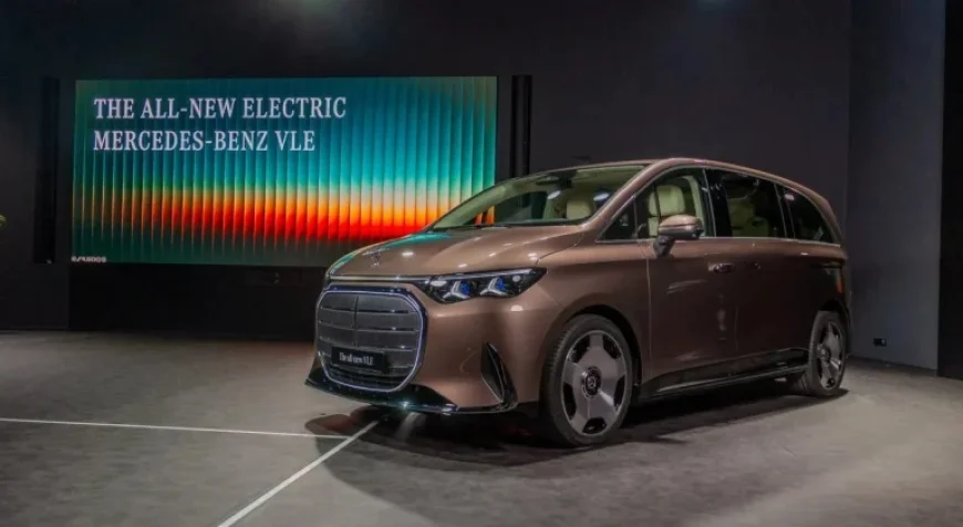 Electric Van Outshines Mercedes S-Class: Seats Eight in Style