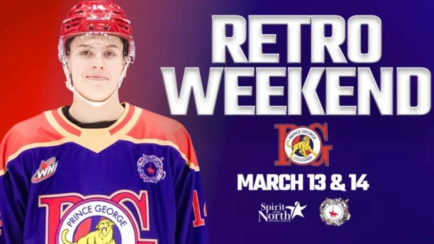 Whl Retro Weekend: Prince George Cougars to Rock Retro Jerseys, $50,000 Mega Raffle Revealed