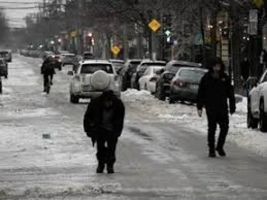 Environment Canada Montreal warns of critical freezing rain as storm approaches Wednesday