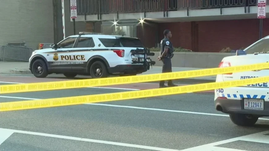 White House security tested as a van breaches a barricade and officials release few details