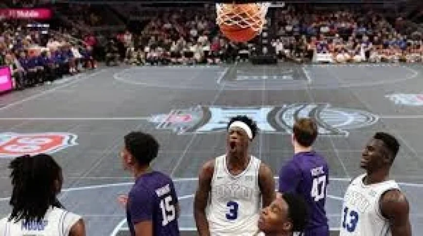 Big 12 Tournament: BYU Freshman AJ Dybantsa Drops Record 40 as Kansas State’s Season Ends