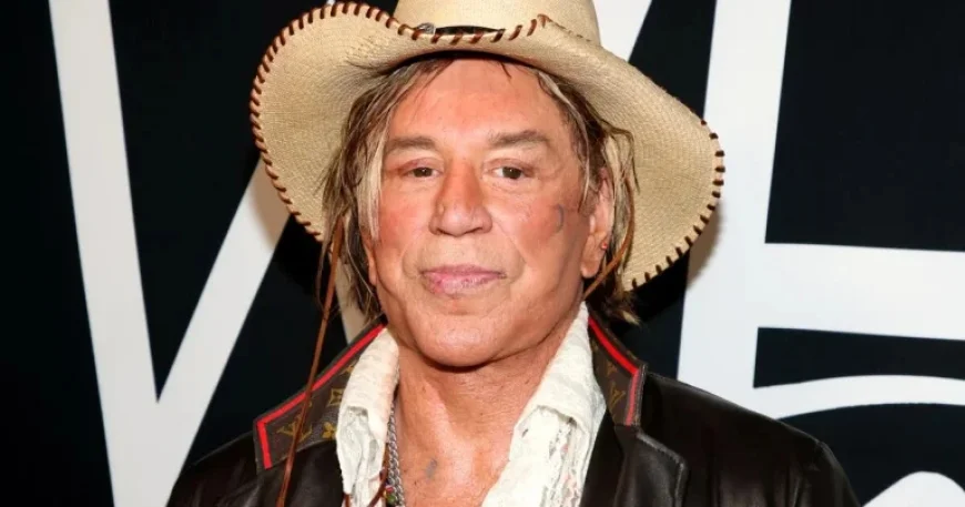 Mickey Rourke: Default Judgment Ends Lease After $100,000 Fundraiser Was Rejected