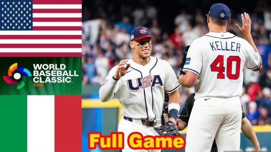 Mexico vs USA World Baseball Classic 2026: Team USA Stuns Mexico 5-3, Then Italy Stuns USA — Final Pool Day Today