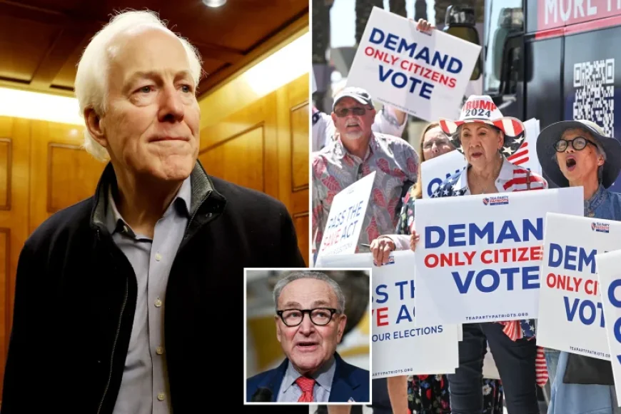 John Cornyn Reverses on Filibuster to Push SAVE Act — A Senator’s Calculated Turn and the Lives It Touches