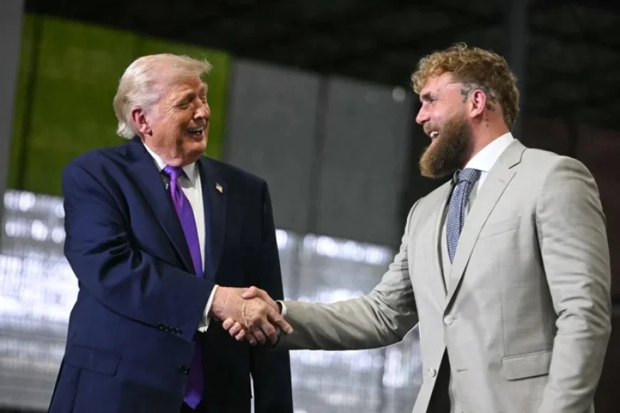 Jake Paul on Stage in Kentucky: Trump Endorsement Suggests Possible Political Run