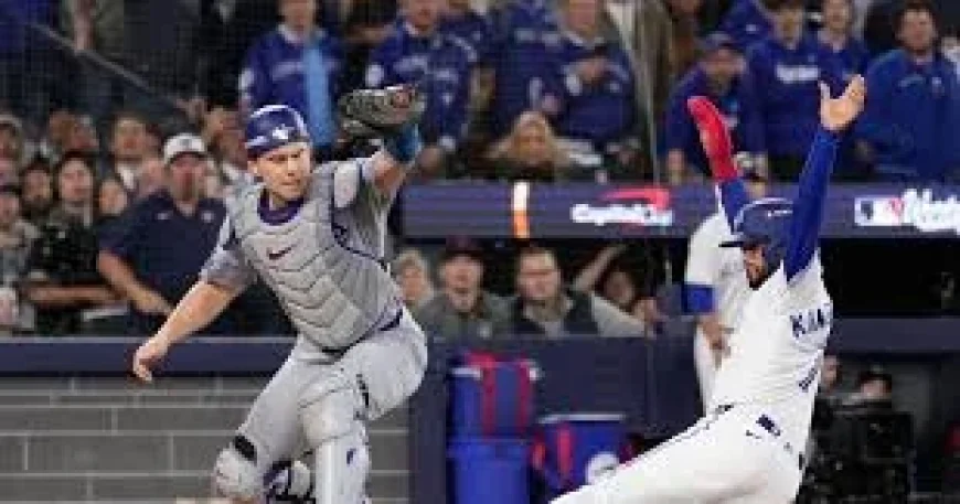 Mlb report settles World Series Game 7 plate drama: mlb finds IKF out by feet, not inches