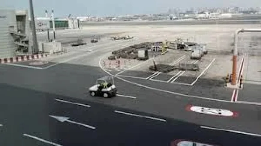 Dubai Creek Harbour — Watch: Moment of drone strike close to Dubai Airport