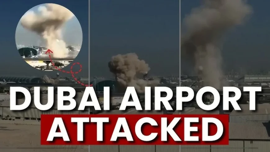 Dubai Airport Drone Attack Today: 4 Injured as Iran Fires 37th Wave of Strikes on UAE — Day 12 Live Update
