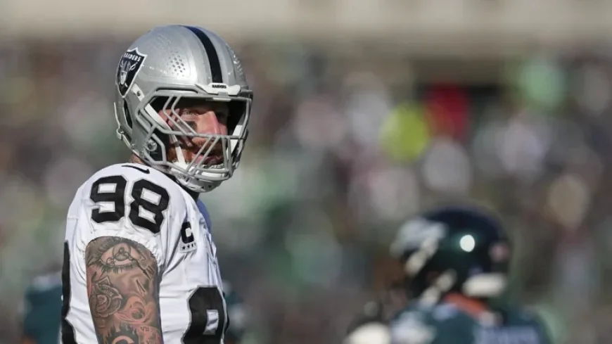 Maxx Crosby’s Agent Refutes Report of Ravens’ Offer for Market-Level Deal