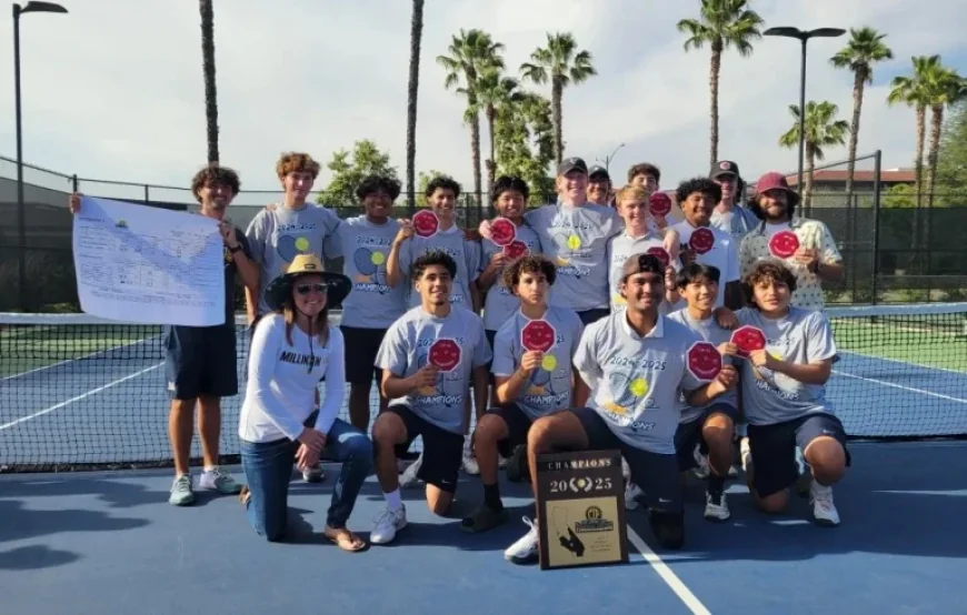 Tennis at an inflection point: High school title races and a teen-led recycling world record push