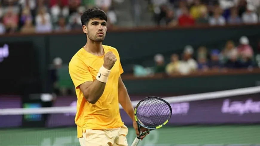 Alcaraz Downs Ruud in Stylish Run at Indian Wells Tennis