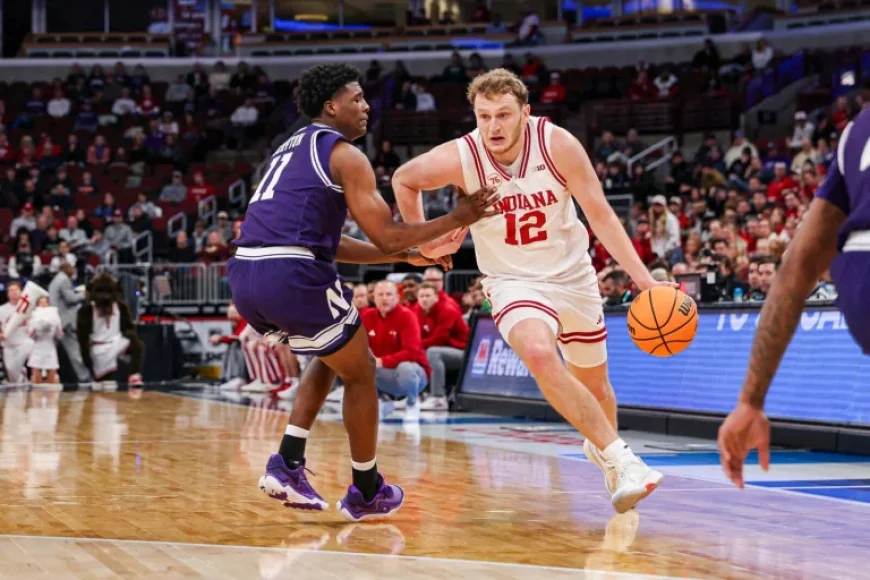 Northwestern Triumphs Over Indiana 74-61 in Basketball Showdown