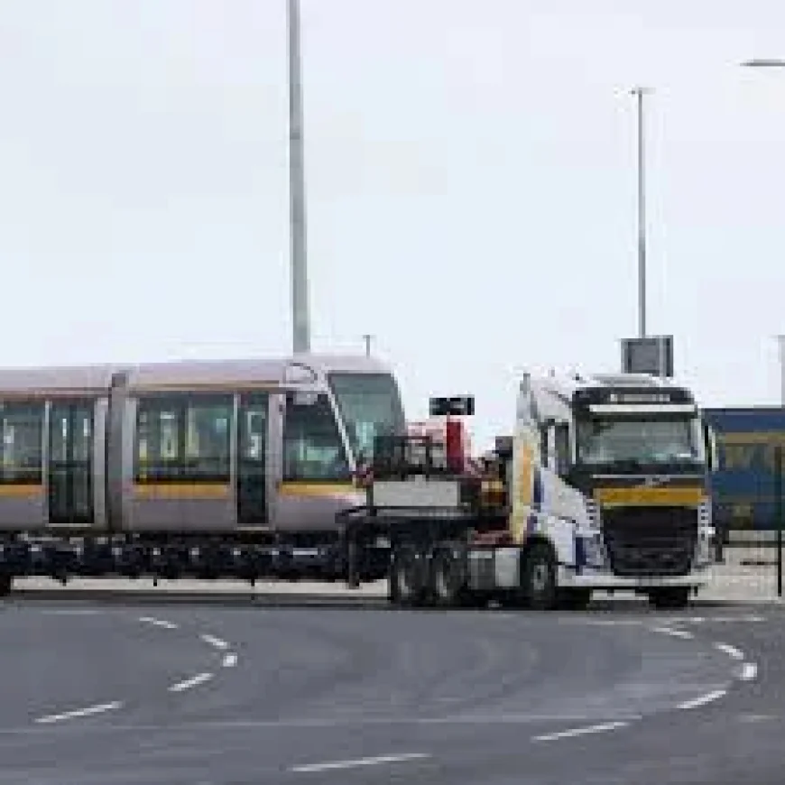 Luas burnt out during Dublin riots arrives home after €5m repairs in France — a tram’s long return