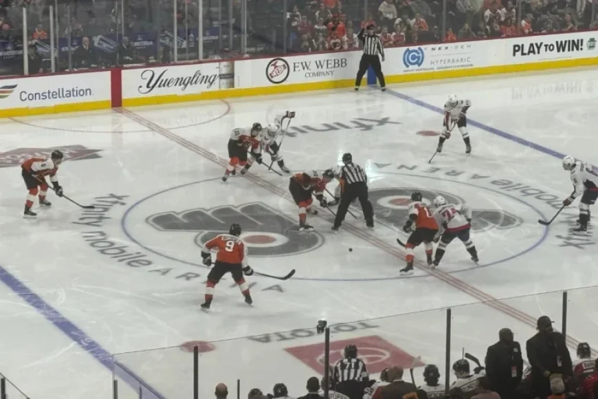 Flyers Dominate Capitals 4-1 with Strong Offensive Performance