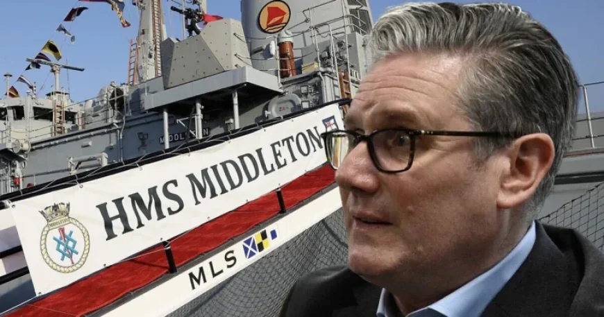 Royal Navy warship departs for eastern Mediterranean amid planning row