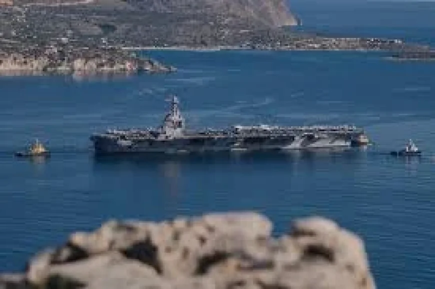 Uss Ford Fire: Laundry Blaze Injures Two Sailors During Red Sea Deployment